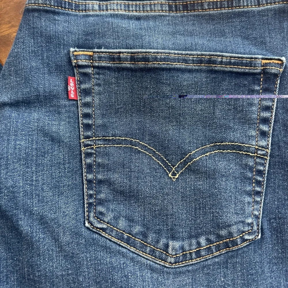 Levis 511 Slim Fit Jeans Mens 36x30 Medium Wash Blue Denim Stretchy